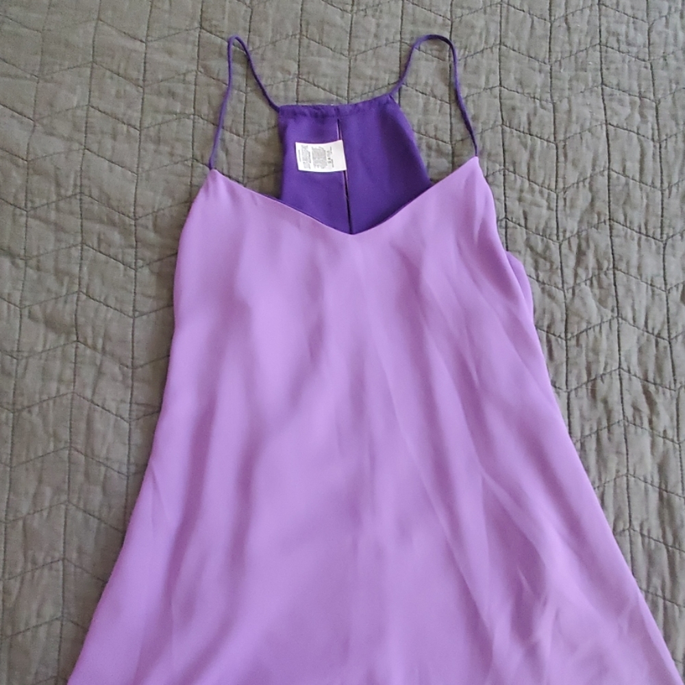 Express Reversable Purple Tank - Picture 2 of 3